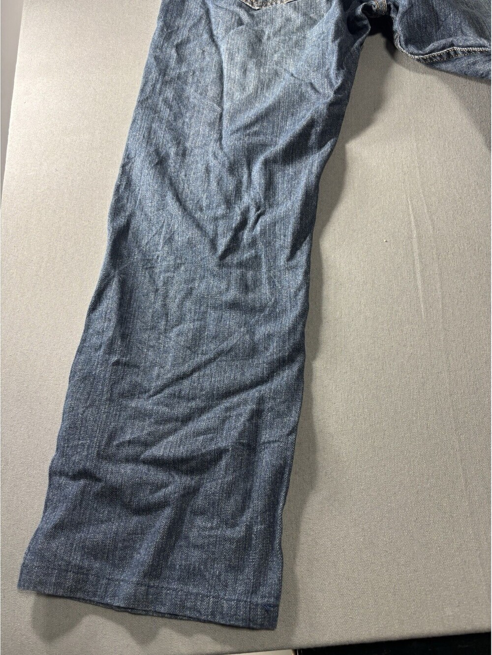 Levis 505 Jeans Mens 32x30 Blue Regular Straight American Workwear Medium Denim - Picture 13 of 15